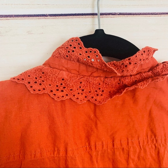 J. Crew lace sleeveless blouse - Picture 7 of 7